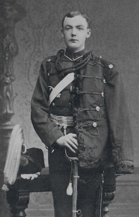 Wiilhelm Junker, 1889, als Soldat für die Schutztruppe