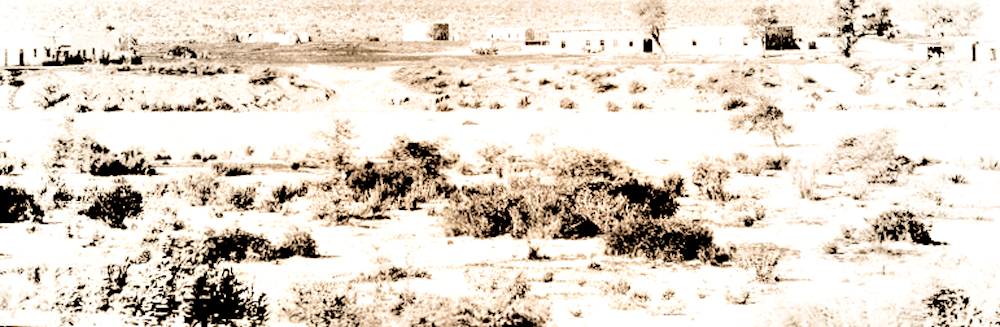 Alte Aufnahme von Otjimbingwe