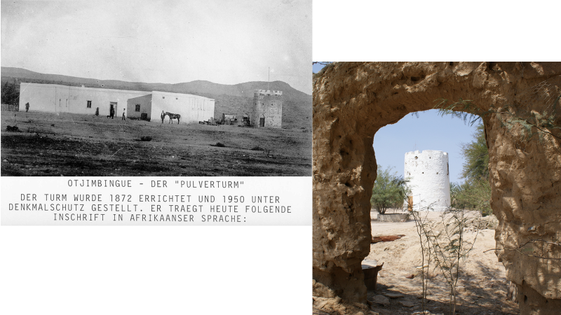 Pulverturm in Otjimbingwe